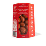 Milk Chocolate Bourbon Maple Covered Pecans