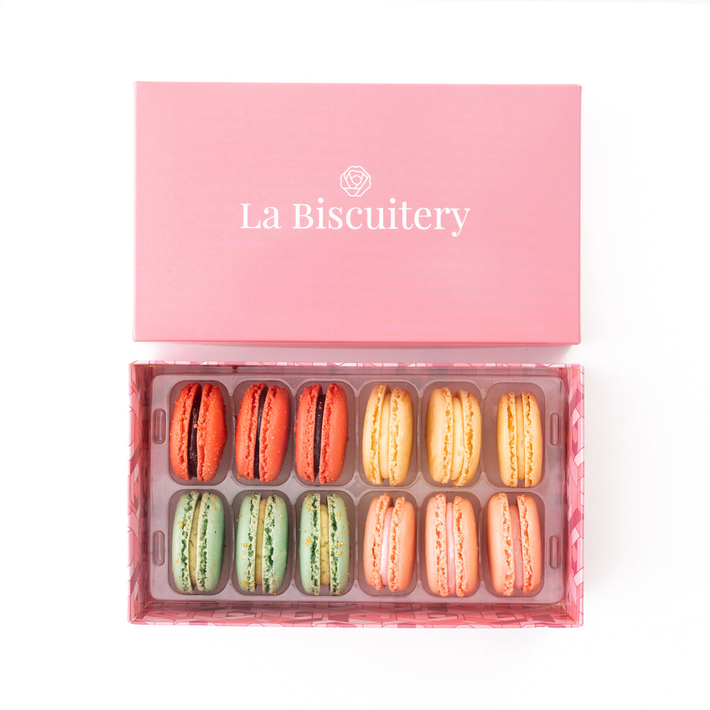 
                
                    Load image into Gallery viewer, La Biscuitery - The Macarons - La Vie En Rose
                
            