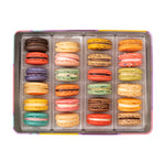 Boîte en métal personnalisée de 24 macarons