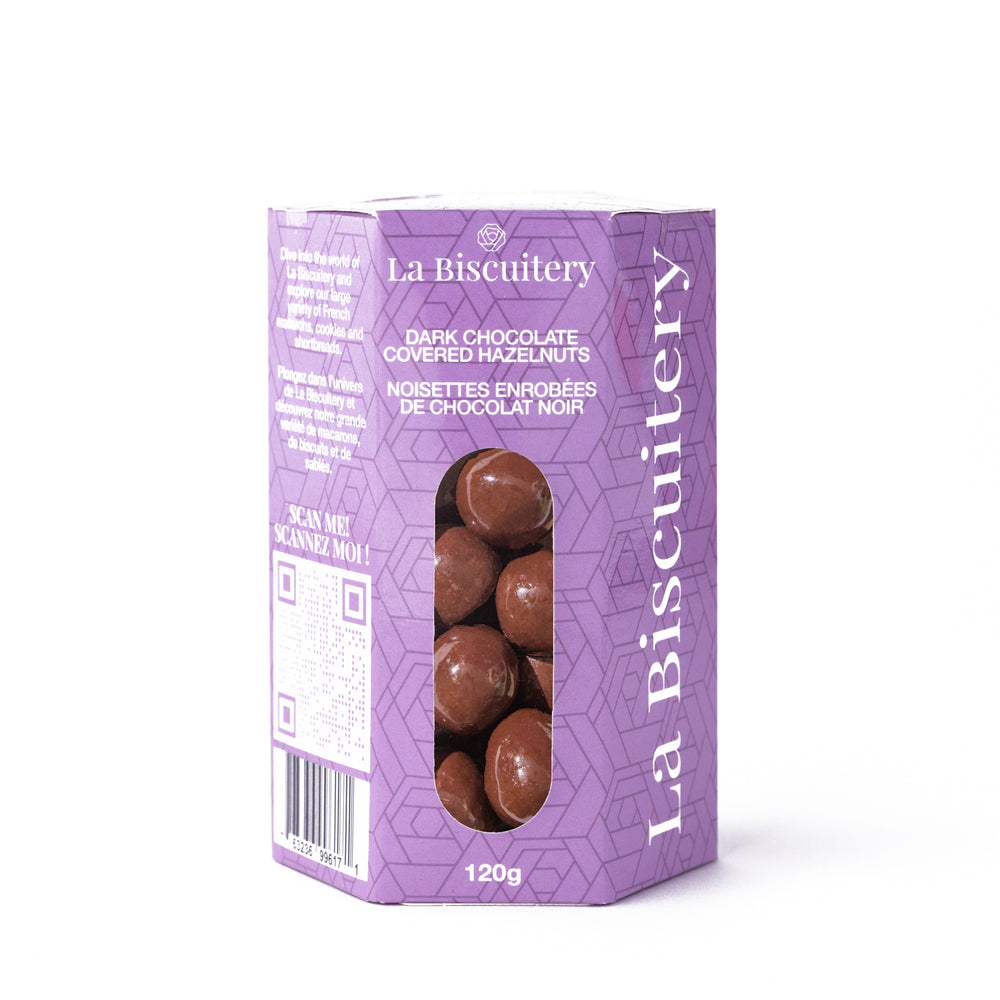 Dark Chocolate Covered Hazelnuts